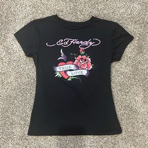 Ed Hardy Women's Medium Crop Top